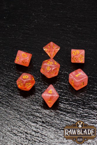 RAWBLADE GEMSTONE SET DADOS AGATE (7)