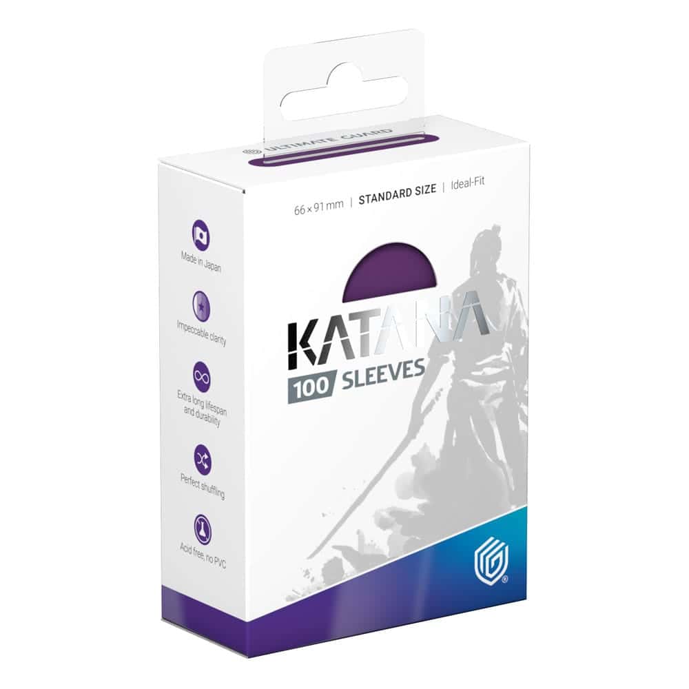 UG: Katana Sleeves Iris Bloom (100)