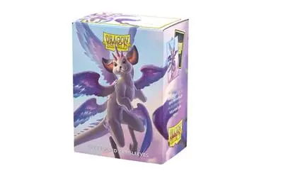 Dragon Shield Standard size Brushed Art Sleeves - The Whiskerwing (100 Sleeves) 