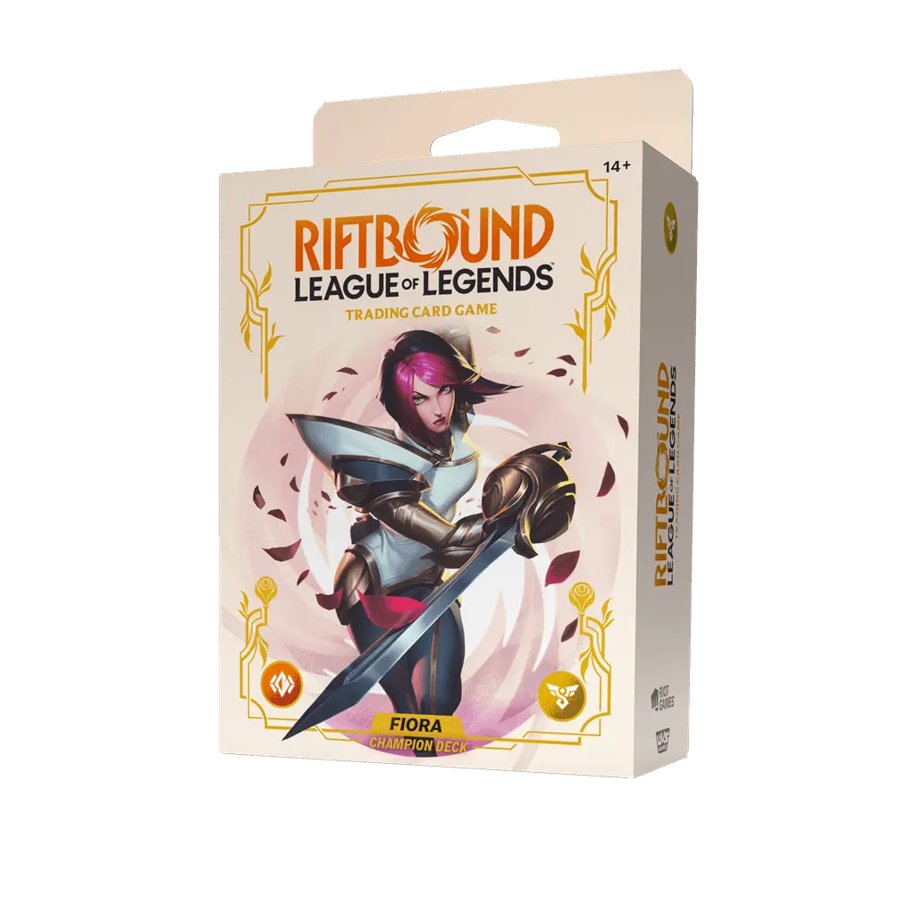 (Preventa) Riftbound: League of Legends TCG Spiritforged Champion Deck EN