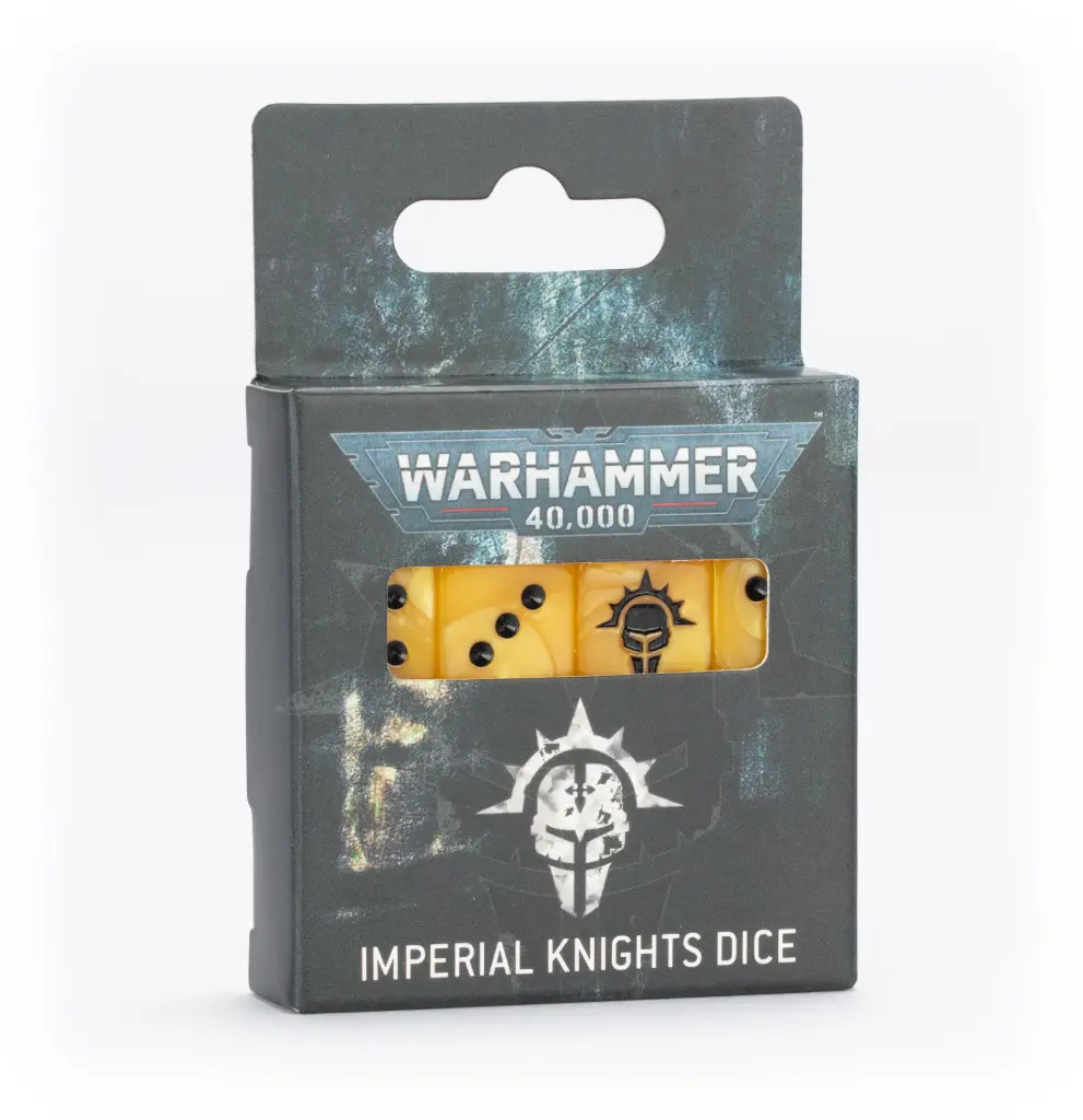 Juego de dados Imperial Knights (Preventa)