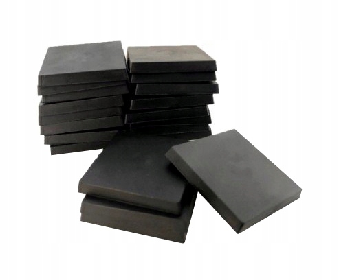 Peanas de plástico Cuadradas 25mm 