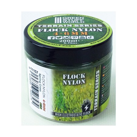 Cesped Electrostatico 4 a 6mm SPRING GRASS 200ml 