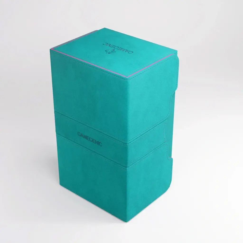 Gamegenic - Stronghold 200+ XL - EXCLUSIVE LINE Teal/Pink caja para mazos