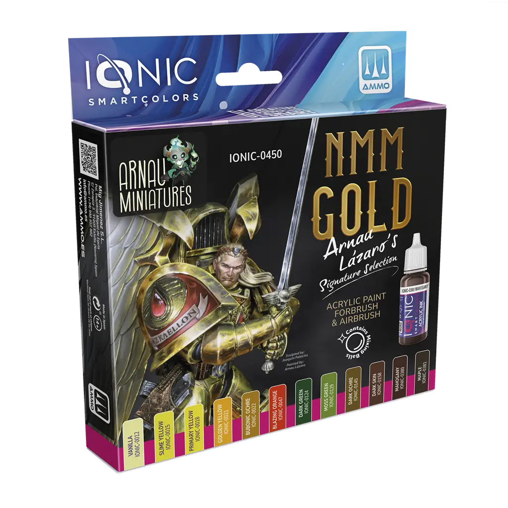 IONIC Set NMM Dorados, selección especial de A. Lázaro 