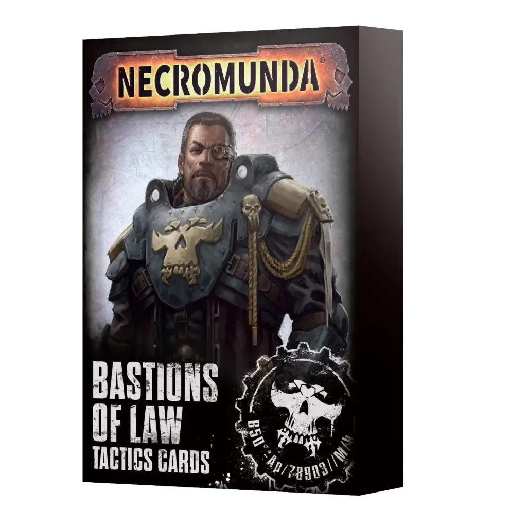 Necromunda: Bastions of law Tactics Cards 