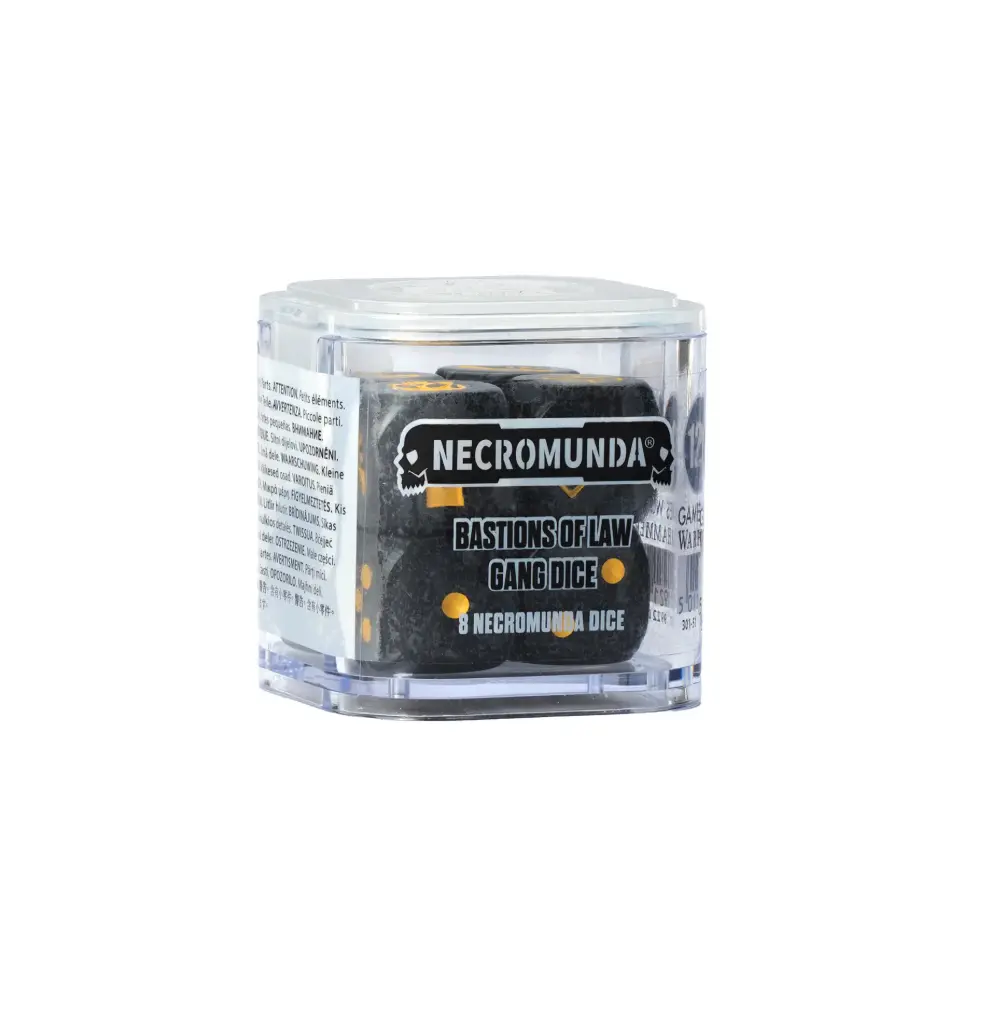 Necromunda: Bastions of Law Gang Dice Set 