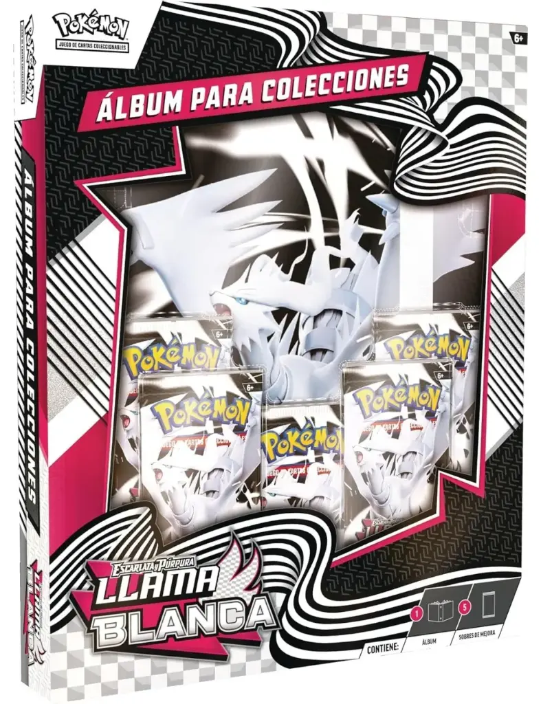 Pokémon TCC: Llama Blanca  Álbum para colecciones (esp) 