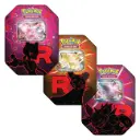 Pokémon TCG Team Rocket Fall ex Tin Display Español 