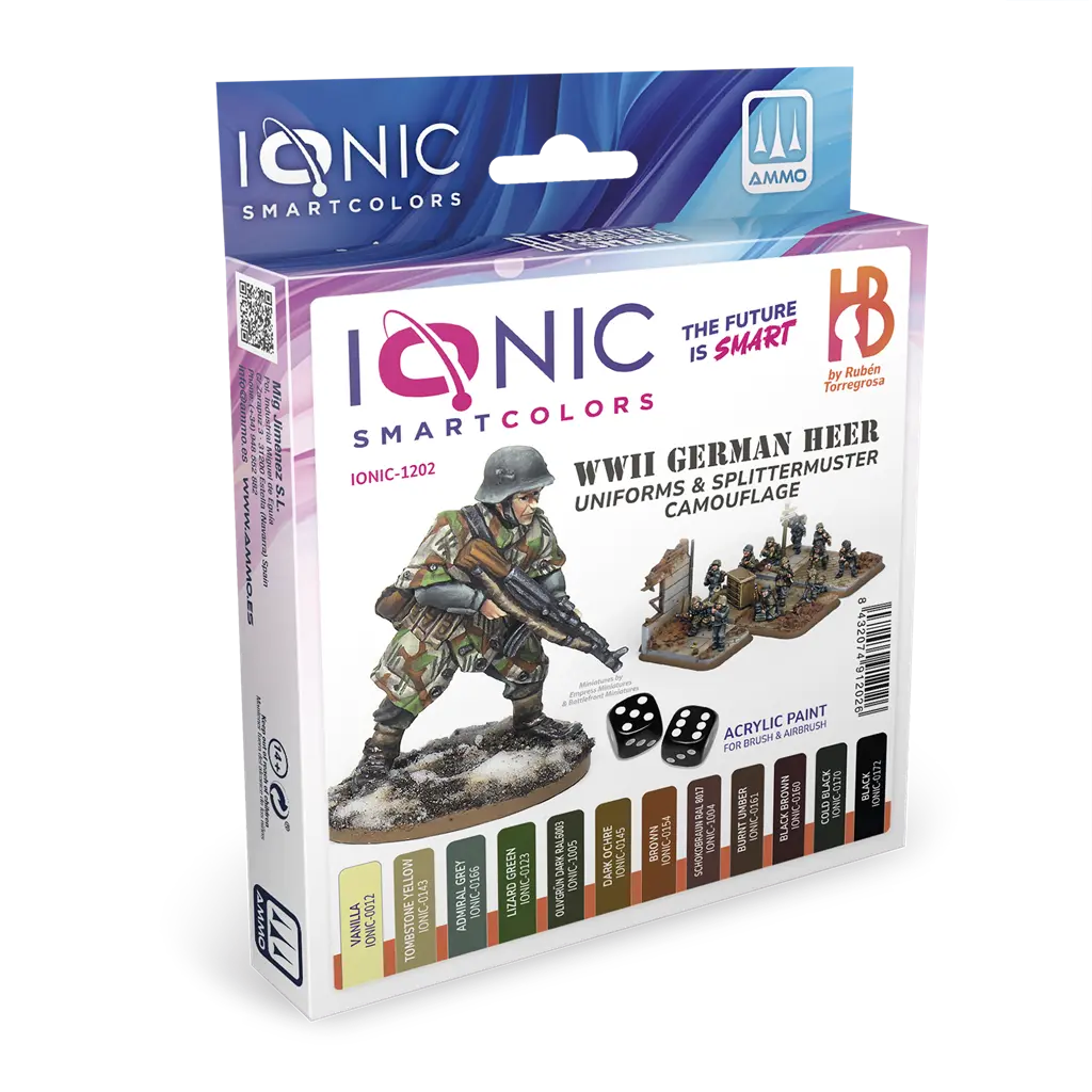 IONIC Uniformes Heer Alemán SGM y Splittermuster 