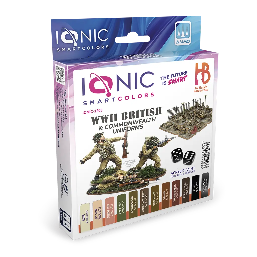 [IONIC1203] IONIC Set Uniforme británico y de la Commonwealth SGM 