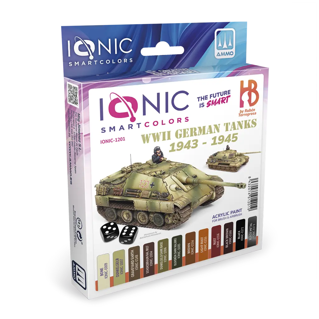 [IONIC1201] IONIC Set Tanques alemanes SGM 1943 45 