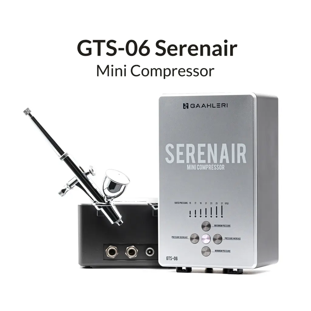 Compresor de aire mini Serenair GTS-06 de la serie Ambition Gaahleri