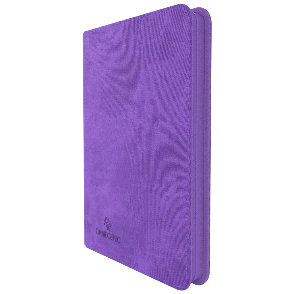 Zip-Up Album 8-Pocket Purple 