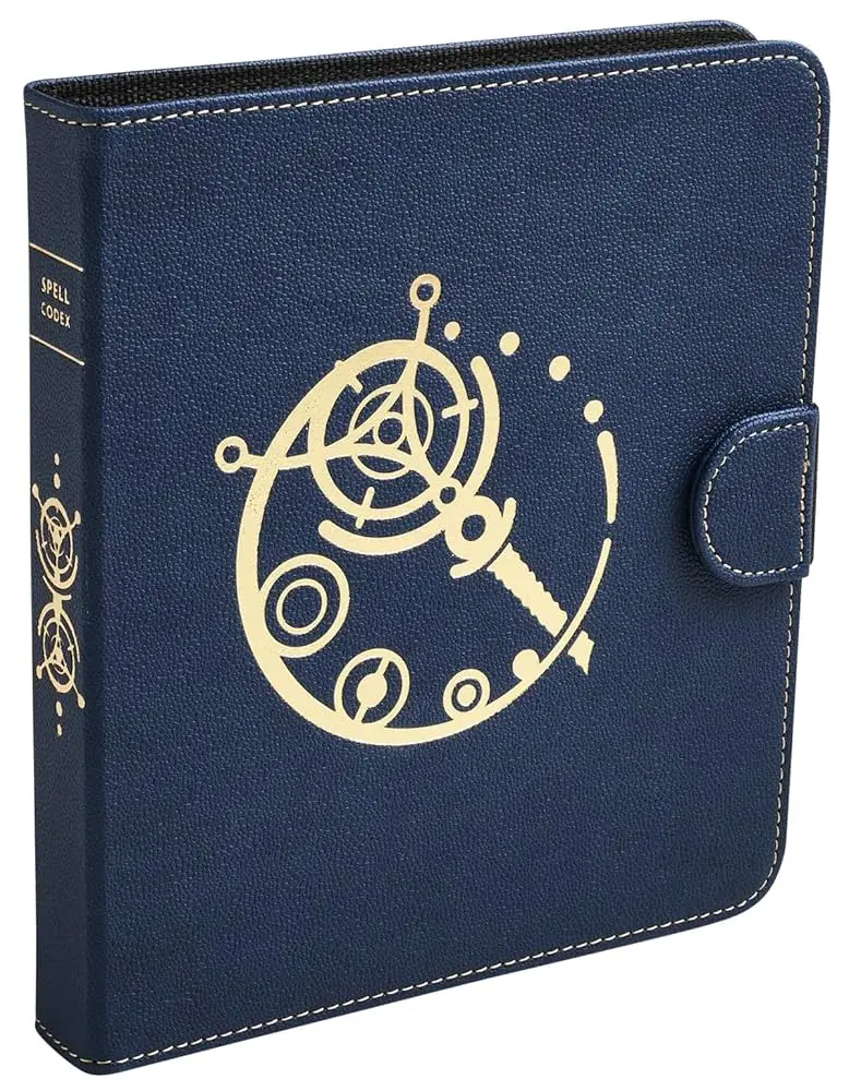 Spell Codex Portfolio - Midnight blue
