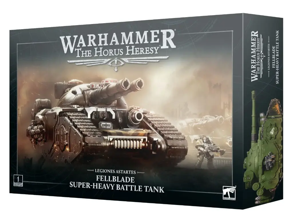 Fellblade Super-Heavy Battle Tank (Embalaje Deteriorado)