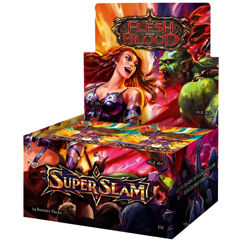 [127248] Flesh & Blood TCG - Super Slam Booster  (24 Packs) ENG
