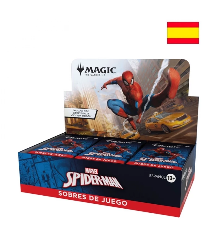 MGT: Magic Caja de Sobres Play Booster Spider-Man (30 Sobres)