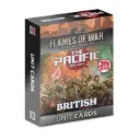 The Pacific: British, Australian & Indian Unit Cards 