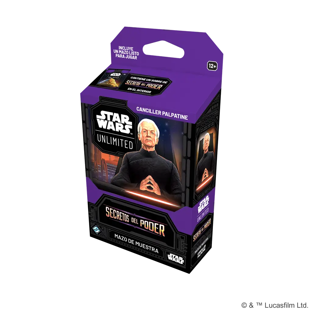 Starwars Unlimited: Secretos del Poder Mazo Palpatine ESP (Preventa)