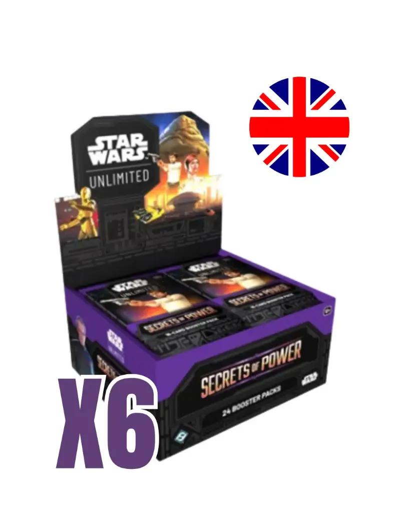 Starwars Unlimited: Secrets of Power Boxes Case X6 ENG (Preventa)