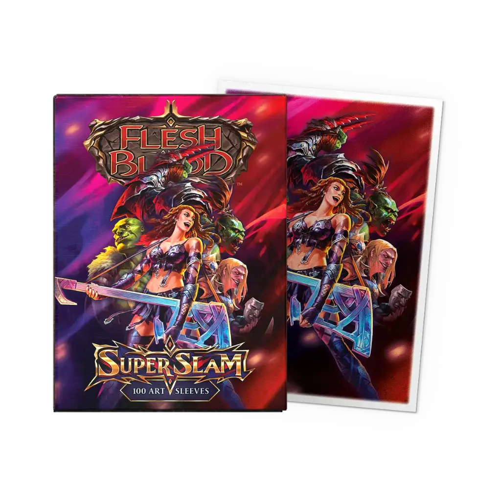  Dragon Shield Super Slam 100 Art Sleeves Flesh and Blood
