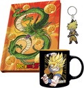 PCK MUG320ML + LLAVERO PVC + NOTEBOOK "GOKU" 