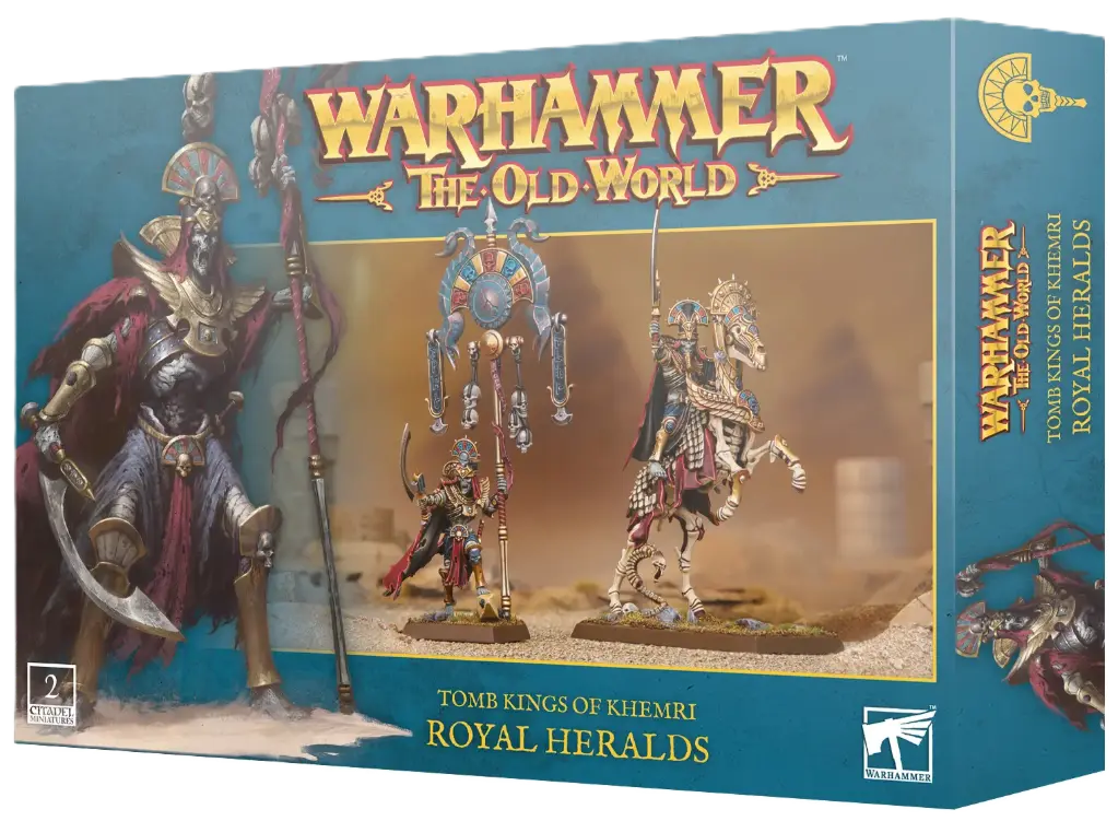 [07-13] Tomb Kings of khemri: royal heralds