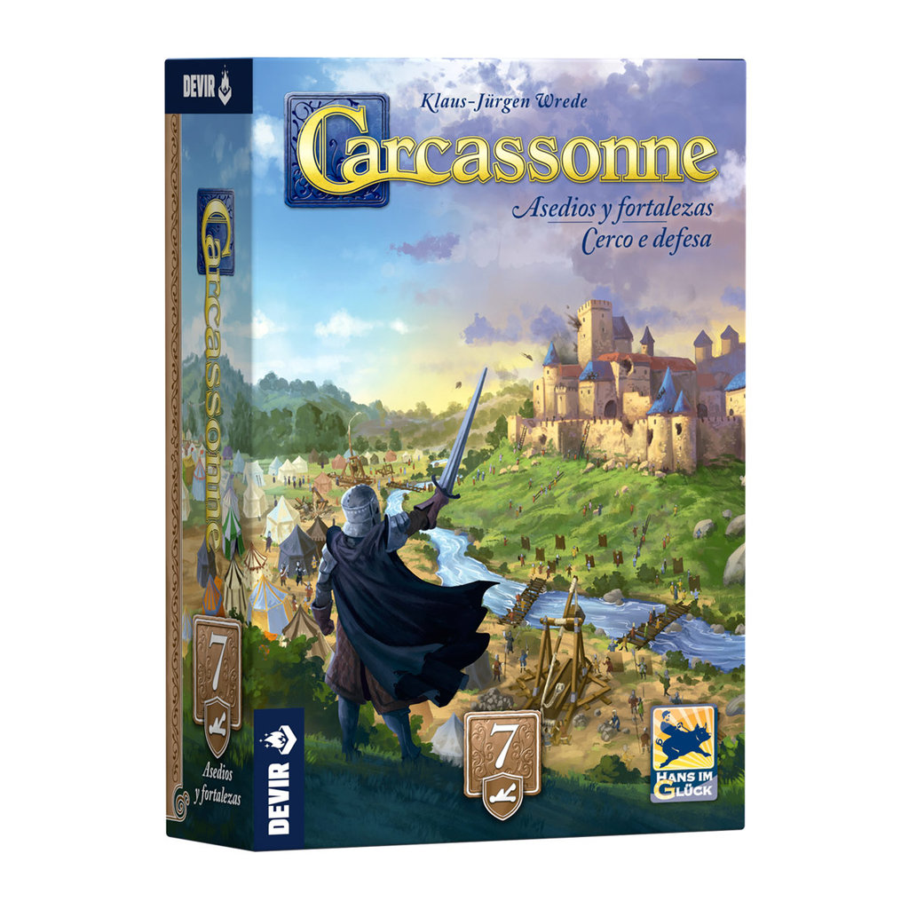 Carcassonne Asedios y Fortalezas Exp. 7