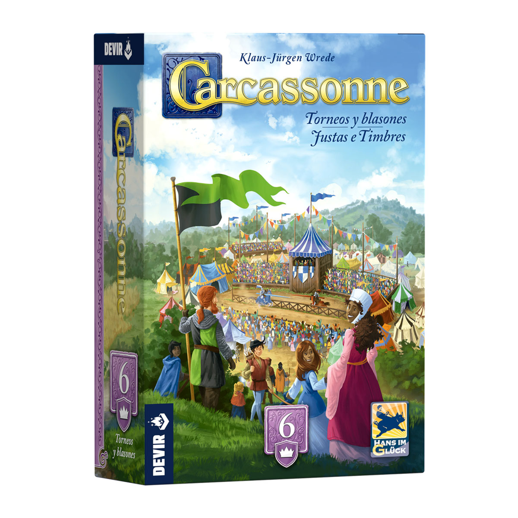 CARCASSONNE TORNEOS BLASONES EXP6