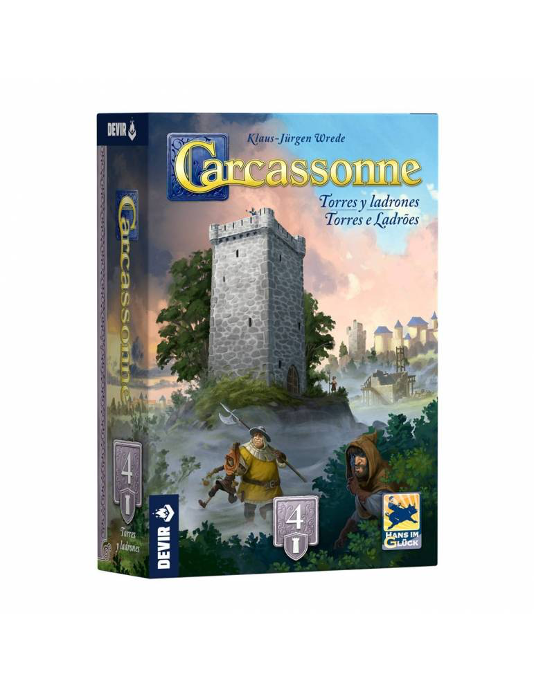 Carcassonne: Expansión 4 - Torres y ladrones