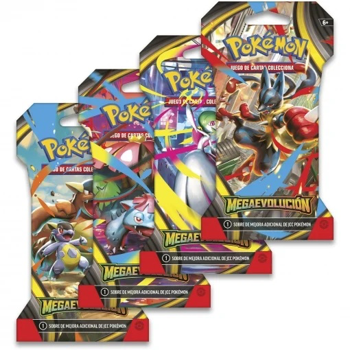 POKEMON TCG CAJA SOBRES DE REFUERZO CON FUNDA SEPT 2025