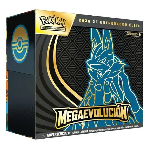 Caja de Entrenador Élite de Megaevolución de JCC Pokémon (Español)
