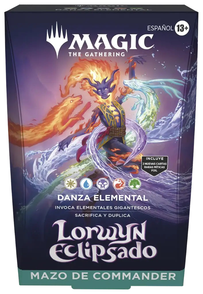 Preventa: Magic: The Gathering  Lorwyn Eclipsed  Eclipsed Dance of the Elements Commander Decks (Español) 