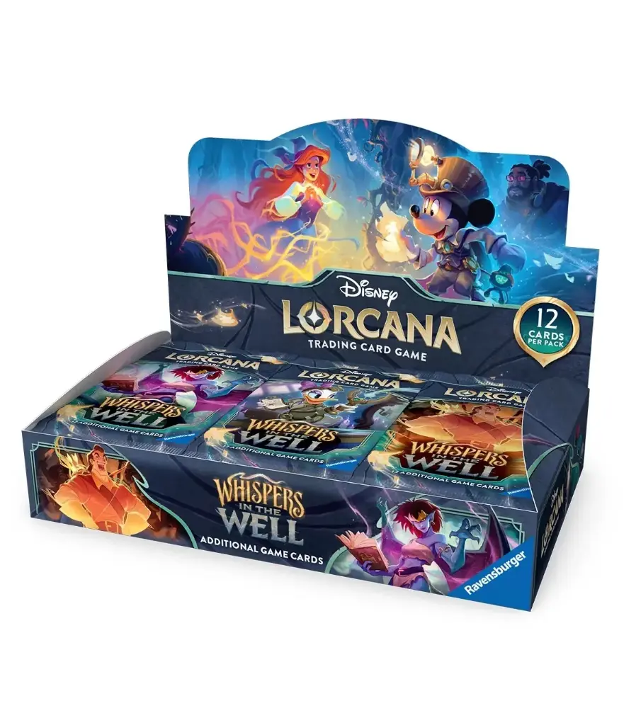 Lorcana Caja de Sobres Whispers in the Well Inglés  