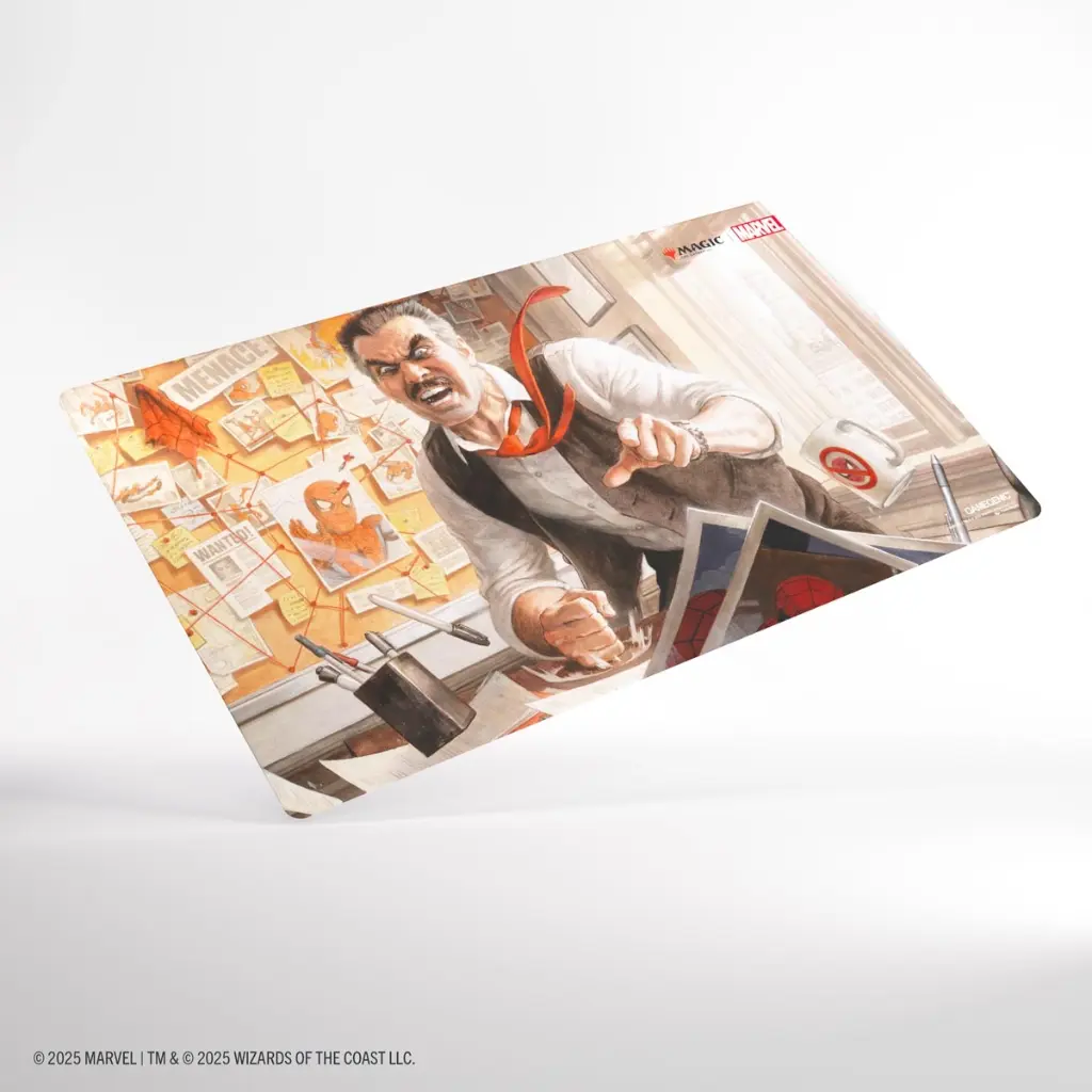 Gamegenic  Magic: The Gathering  Marvel's Spider Man Prime Playmat  J. Jonah Jameson