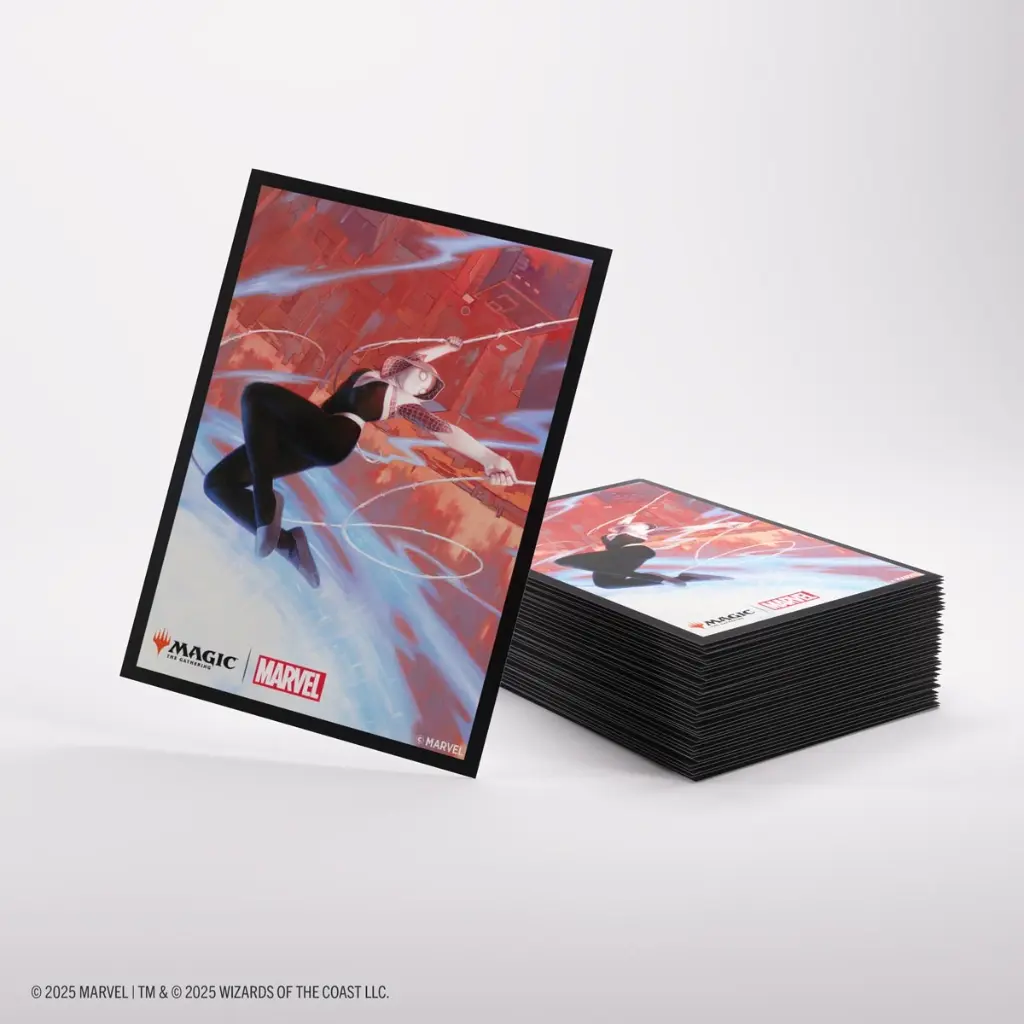 [GGS15123ML] Gamegenic  Magic: The Gathering  Marvel's Spider Man Premium Art Sleeves  Spider Gwen (105 fundas)  