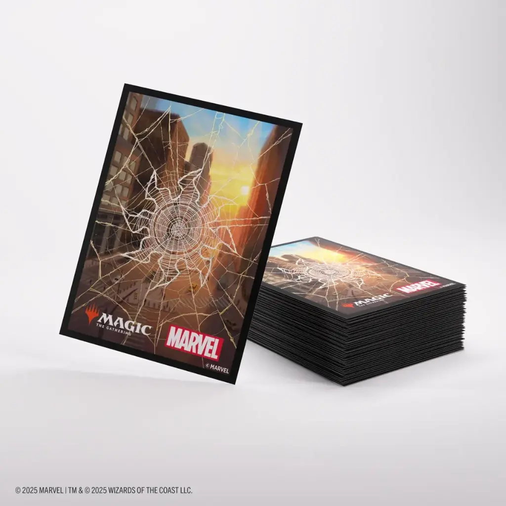 Gamegenic  Magic: The Gathering  Marvel's Spider Man Premium Art Sleeves  Spider Man Plains (105 fundas)