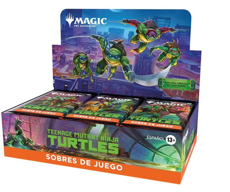(Preventa) Magic: The Gathering Teenage Mutant Ninja Turtles Play Booster (ESP) 