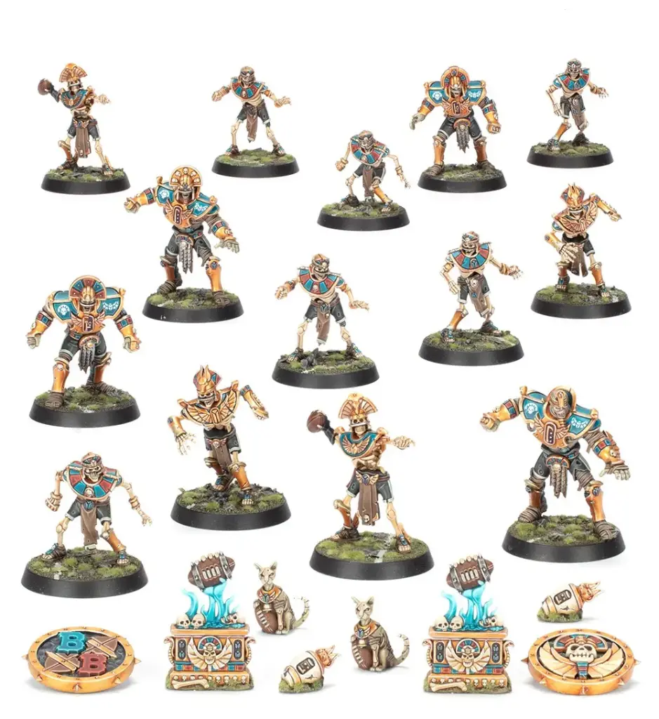 BLOOD BOWL: TOMB KINGS TEAM 