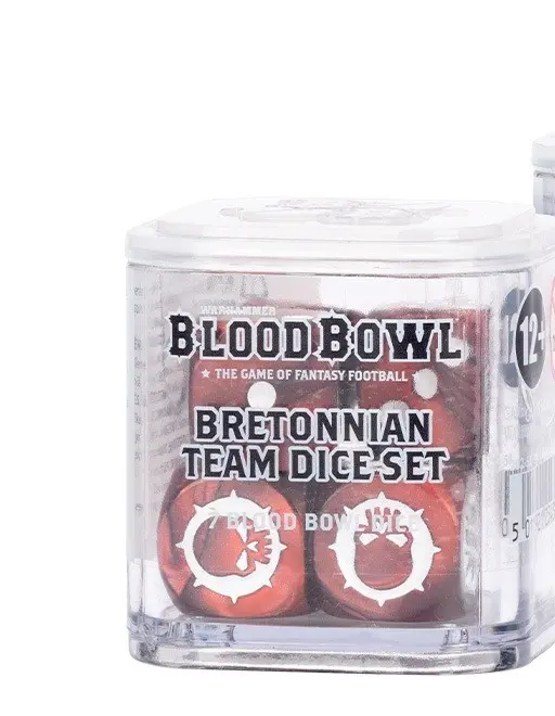 [202-58] BLOOD BOWL: BRETONNIAN TEAM DICE SET 