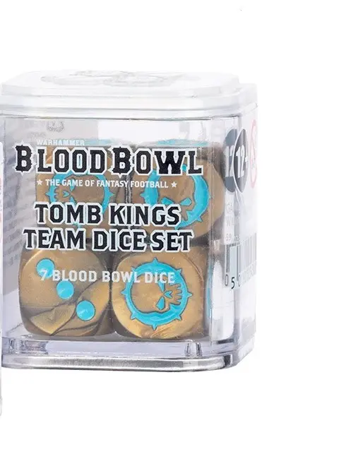 BLOOD BOWL: TOMB KINGS TEAM DICE SET 
