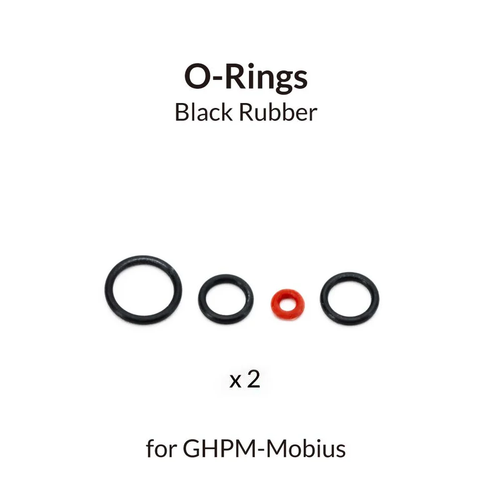 [41079] Juntas tóricas negras Möbius O-Rings
