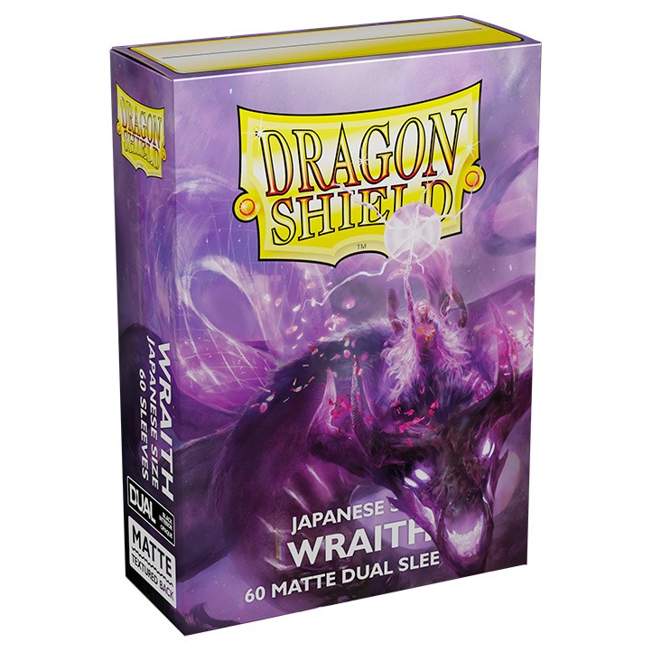 Dragon Shield Japanese size Dual Matte Sleeves - Wraith 'Alaria, Righteous Wraith' (60 Sleeves) 