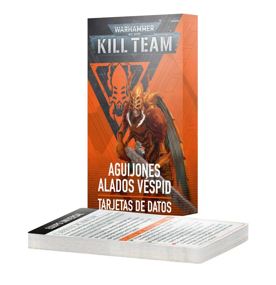 Kill Team: Aguijones Alados Véspid – Tarjetas de datos