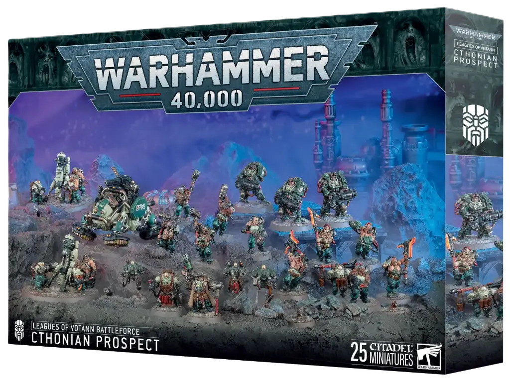 Battleforce: Leagues of Votann Prospección Cthoniana