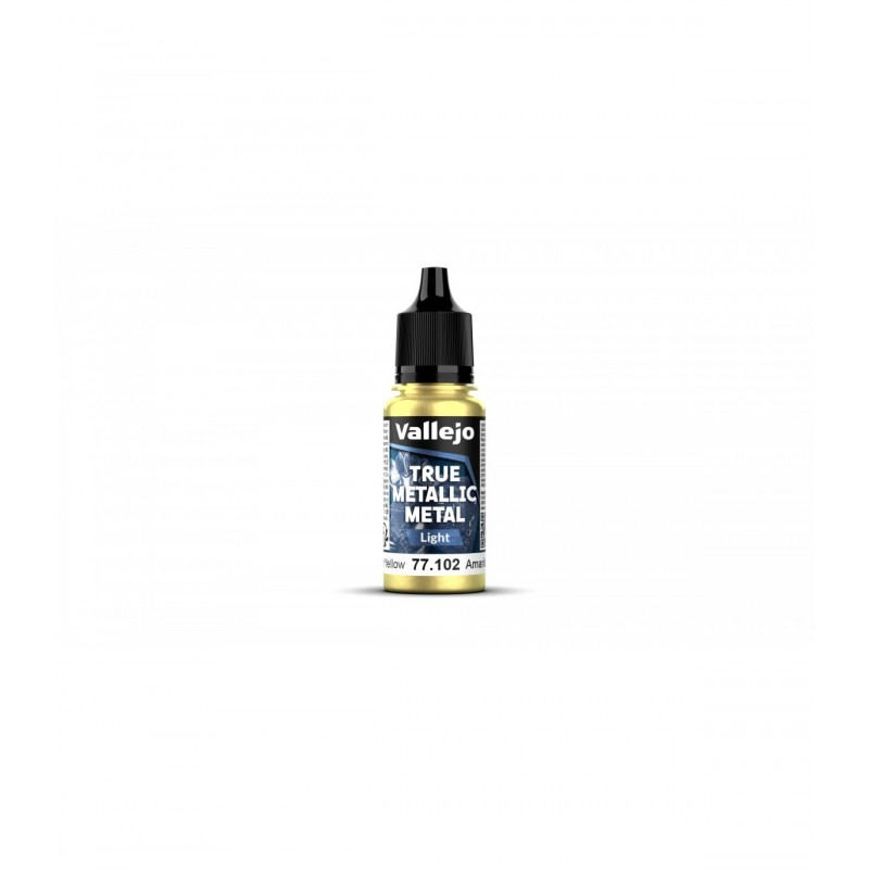 77102 True Metallic Metal Light Amarillo Radiante