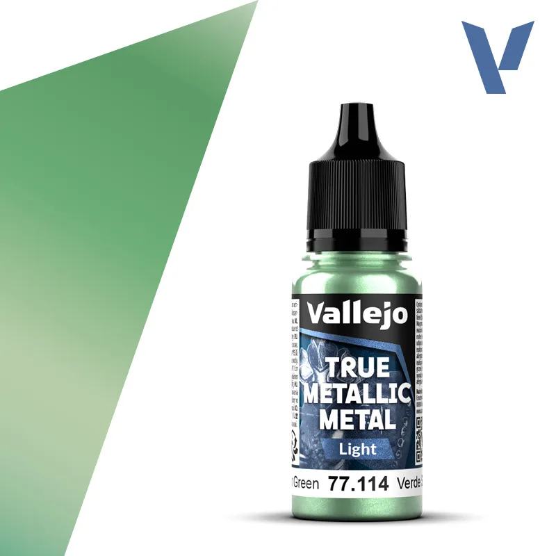 77114 True Metallic Metal Light Verde Sombrío