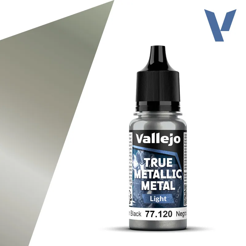 77120 True Metallic Metal Light Negro Obsidiana