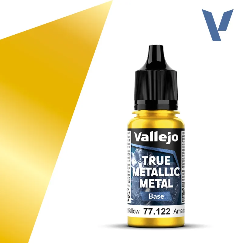 77122 True Metallic Metal Base Amarillo Radiante